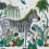 Papel pintado Lost World Clarke and Clarke Green W0117/02