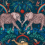 Papel pintado Zambezi Emma J. Shipley by Clarke and Clarke Navy W0121/04