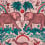 Carta da parati Zambezi Emma J. Shipley by Clarke and Clarke Pink W0121/05