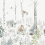 Papeles pintados panorámico Magic Forest Borastapeter Natural 7481