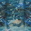 Papier peint panoramique Grue He Shou Quinsaï Bleu QS-004CAA