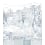 Coromandel Indigo Panel Bien Fait 240x280 cm - 4 lés BF-COR-IND-SM
