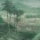 Papier peint panoramique Paysage Lointain I Quinsaï Vert Grisé QS-006AAA