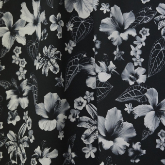 Tissu Honolulu Noir Jean Paul Gaultier