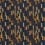 Tissu Cosmati Zoffany Ink/Tigers Eye ZAQF333085