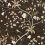 Carta da parati Chambalon Trail Zoffany Antique Gold/Vine Black ZDAR312850