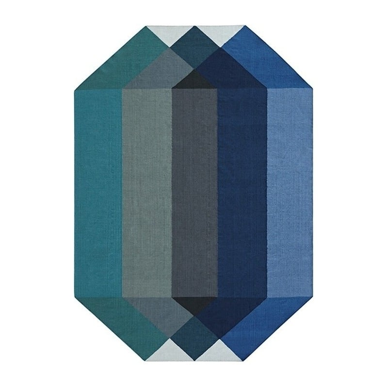 Tapis Diamond Blue Green