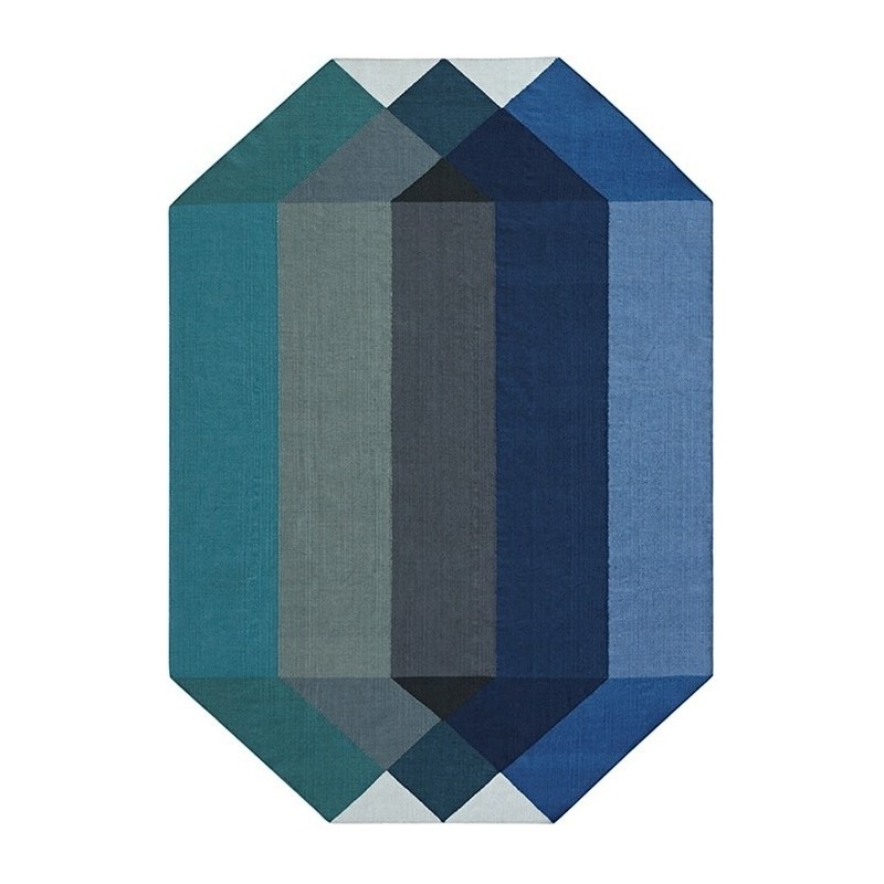 Tappeti Diamond Blue Green