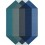 Alfombras Diamond Blue Green Gan Rugs 170x220cm 166931