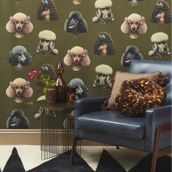 Papel pintado Poodle Parlour