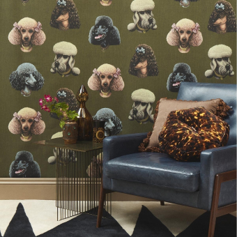 Papier peint Poodle Parlour