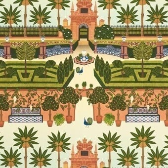 Alcazar Gardens Wallpaper