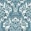 Lola Wallpaper Cole and Son Petrol Blue 117/13042