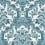 Lola Wallpaper Cole and Son Petrol Blue 117/13042