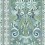 Carta da parati Triana Cole and Son Teal 117/5014