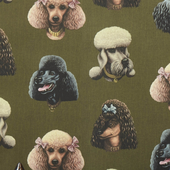 Poodle Parlour Wallpaper