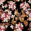 Flowery Wallpaper Coordonné Black 8800043
