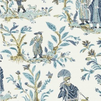 Royale Toile Wallpaper