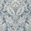 Carta da parati Chardonnet Damask Thibaut Navy T72583