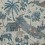 Tiger Reserve Wallpaper Thibaut Slate blue T10231