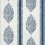 Chappana Wallpaper Thibaut Blue/White T10239