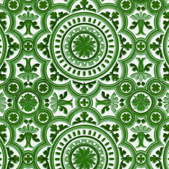 The Manor Fabric Green Mindthegap
