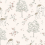 Papel pintado Deer Love Borastapeter Pink 7473