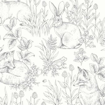 Papier peint Forest Friends