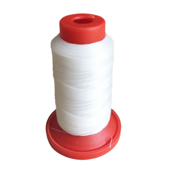 Imported Spool of Polyester Sewing Thread for Sewing Machine 40S/2 White
