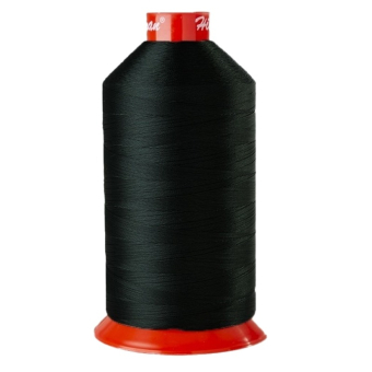 High tenacity polyester yarn Bobine 200 m - noir Bruneel