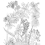 Papier peint panoramique Flora Bien Fait Original BF-FLO-ORI-4L