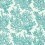 Papier peint Marine Coral Thibaut Turquoise T10121
