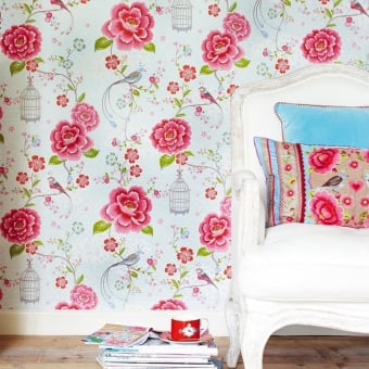 Birds in Paradise Tapete