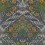 Floral Ornament Panel Mindthegap Indigo WP20453