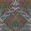 Floral Ornament Panel Mindthegap Scarlet WP20471