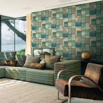 Patchwork Wallpaper