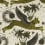 Tissu Lynx Linen Emma J. Shipley by Clarke and Clarke Gold F1492/01