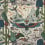 Tela Frontier linoen Emma J. Shipley by Clarke and Clarke Green F1489/03