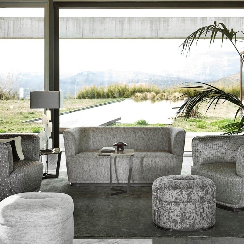 Tweed Décoloré Fabric Dominique Kieffer