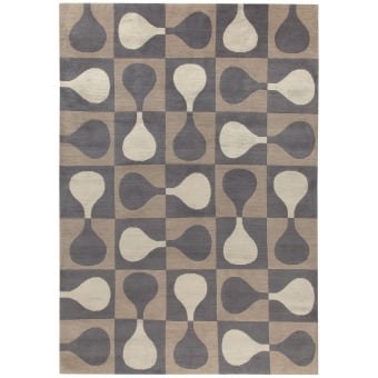 Sorrento Brown Rug by Gio Ponti