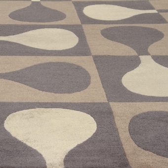 Tapis Sorrento Brown par Gio Ponti