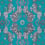 Caspian Velvet Clarke and Clarke Teal F1474/03