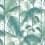 Palm Jungle Linen Fabric Cole and Son Teal/Viridian F111/2005LU