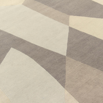 Riflessi Grey Rug by Gio Ponti