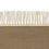 Tapis Vintage Naturally coloured Fringes Kvadrat Roebuck 7154000-7716-140x200