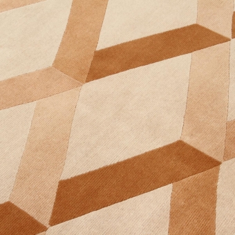 Teppich Incroci Beige von Gio Ponti 250x300 cm AMINI