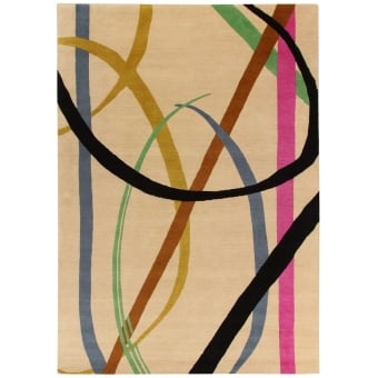 Lettera Disegnata Multi Rug by Gio Ponti