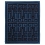 Tappeti Labirinto par Gio Ponti AMINI Blue/Black 20728
