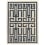 Labirinto Rug by Gio Ponti AMINI Blue 20283