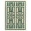 Alfombras Labirinto par Gio Ponti AMINI Green 20289